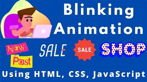 In this video we are going to learn how to create blinking animation ...