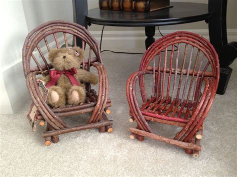 Miniature Willow Chairs | Willow furniture, Twig furniture, Branch ...