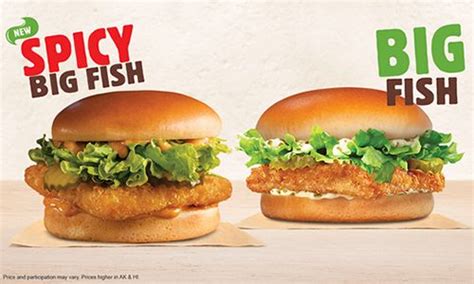 Burger King Restaurants Look to Hook Guests with the New Spicy Big Fish ...