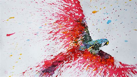 How To Splatter Paint On Canvas / I have 5 tips for using black ...