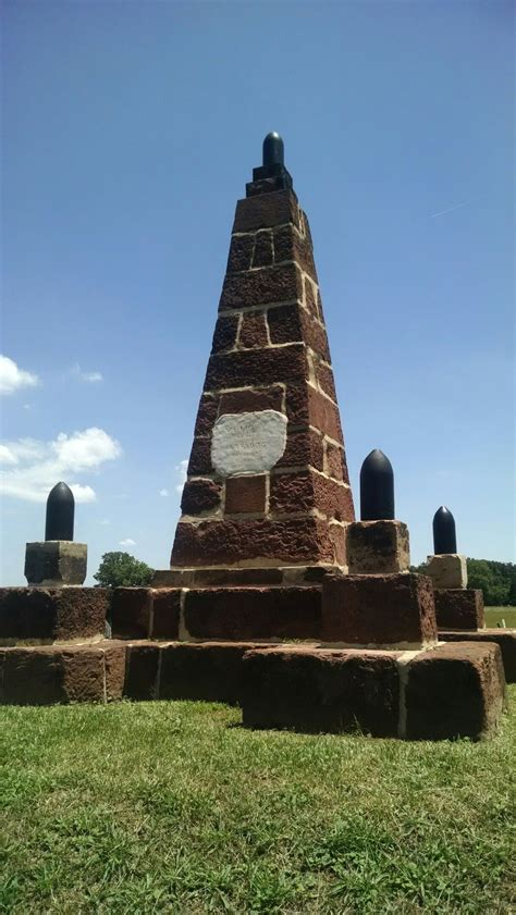 Manassas/ Bull Run monument.