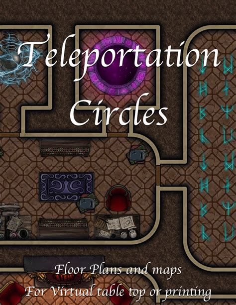 Teleportation Circles Map Pack - MmpApps | DriveThruRPG.com