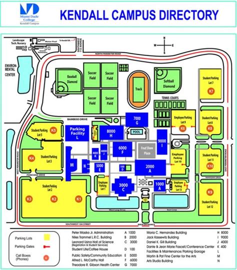 Fiu Main Campus Map - Map Of Rose Bowl