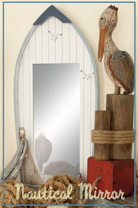 Nautical mirror will look great on the boat or at the lake house..can't ...