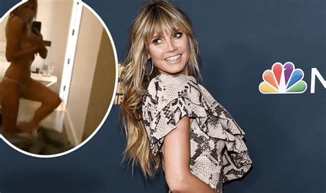 Oops! Heidi Klum Accidentally Strips For Instagram — Yet Again