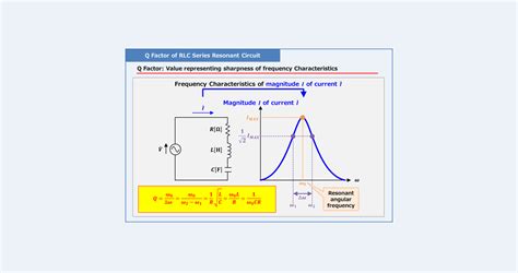 Q Factor of RLC Series Resonant Circuit - Electrical Information