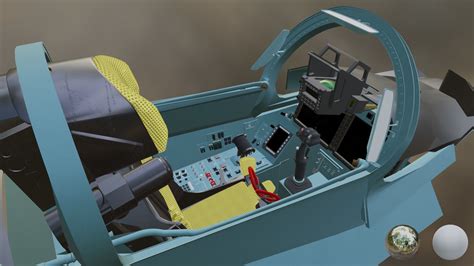 Su-35 Cockpit 3D model | CGTrader