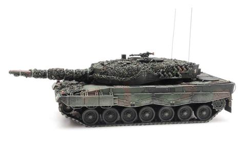 ARTITEC | LEOPARD 2A4 CAMOUFLAGE GEVECHTSKLAAR (READY-MADE) | 1:87 ...