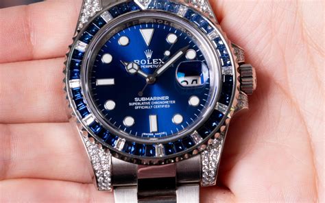 Rolex Submariner Diamond Sapphire Bezel | atelier-yuwa.ciao.jp