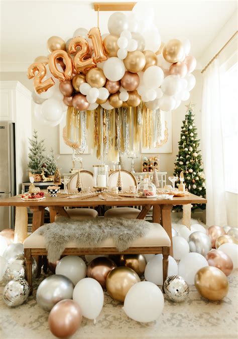 Intimate New Year's Eve Party Decor & Outfit Ideas - Haute Off The Rack