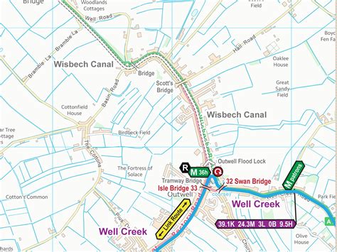 Wisbech Canal Maps – Waterway Routes