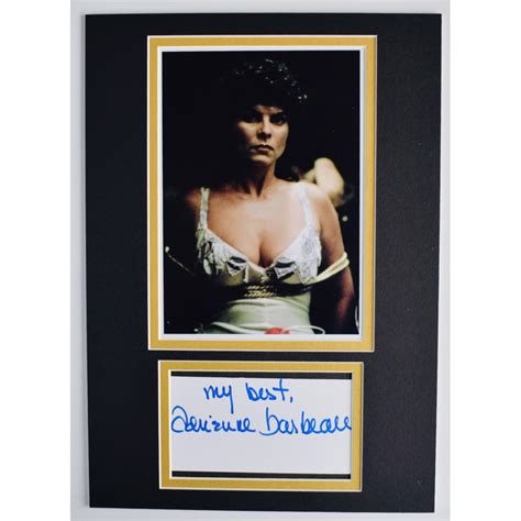 Adrienne Barbeau Signed Autograph A4 photo display Film John Carpenter ...