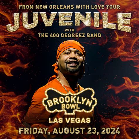 Juvenile With The 400 Degreez Band | Brooklyn Bowl