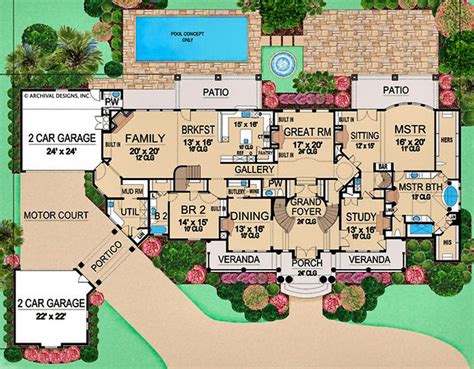 Free Mansion Floor Plans - Image to u