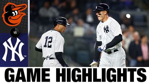 Orioles vs. Yankees Game Highlights (4/26/22) | MLB Highlights - YouTube