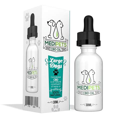 CBD Oil for Large Dogs 100mg by MediPets CBD - Vaporsmooth