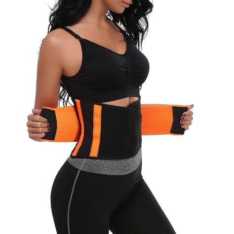 Plus Size Waist Trainer - Workout Sweat Belt - Weight Loss Wrap ...