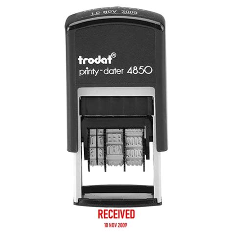 Trodat 4850 Original Printy Stamp - Received Red | Shop Today. Get it ...