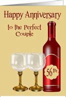 56th Wedding Anniversary Cards from Greeting Card Universe