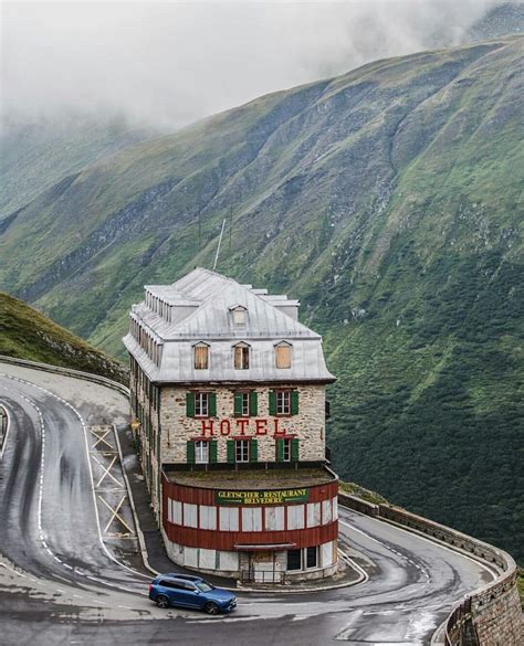 Furka Pass, Switzerland Photography by gullerpat | Abandoned hotels ...