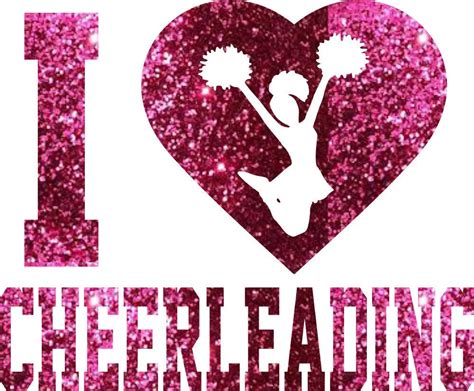 Download Cheerleader Glittery Banner Wallpaper | Wallpapers.com