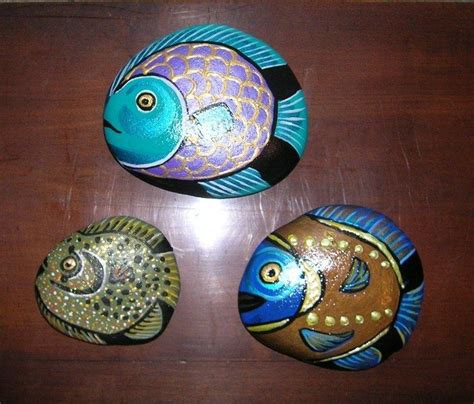 Painted rock fish by B-Brilliant Decorative Painting | Painted rocks ...