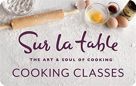 Amazon.com: Sur La Table Cooking Class Gift Cards - E-mail Delivery ...