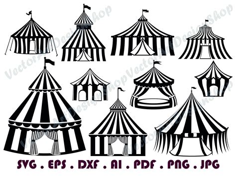 Circus Tent Clipart Black And White | ubicaciondepersonas.cdmx.gob.mx