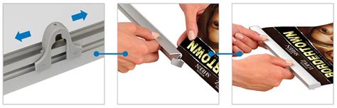 Poster Clamp - For the Hanging of Large/Heavyweight Posters - Signage Wow