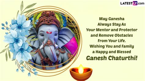 Happy Ganesh Chaturthi 2023 Wishes & HD Images: WhatsApp Messages ...