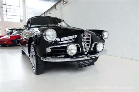 1957 Alfa Romeo Giulietta Sprint Nero | Classic Throttle Shop