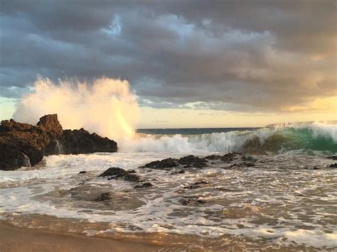 Sunset on Secret Beach Photograph by Lisa Flicker - Fine Art America