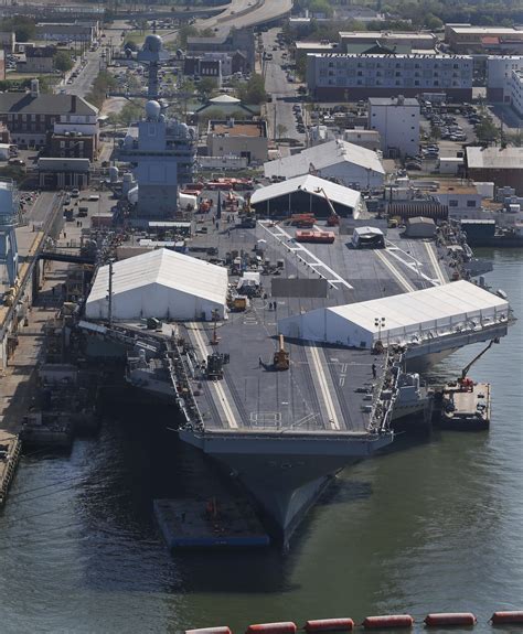 Navy gets its Ford: $12.9 billion aircraft carrier delivered | The ...