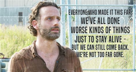 Oh So Geeky: 15 Killer Quotes by The Walking Dead's Rick Grimes