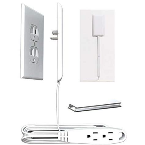 Sleek Socket 9-c-std-w Sleek Socket Childproofing Wall Plate With 3 ...