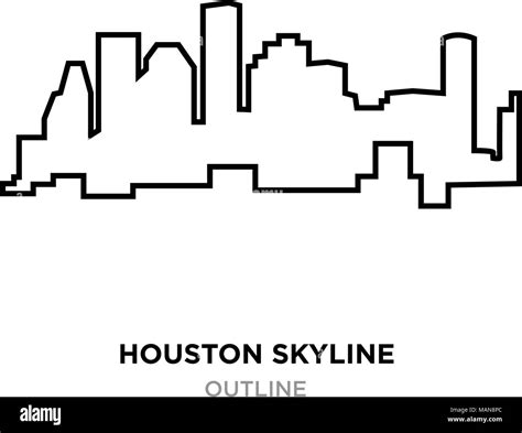 Houston Skyline Outline Png Including transparent png clip art cartoon ...