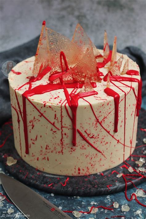 Bloody Halloween Cake! - Jane's Patisserie