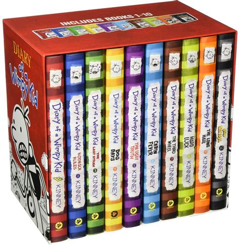 Diary of a Wimpy Kid Hardcover Books 1-10 Boxed Set Only $49.99 Shipped ...