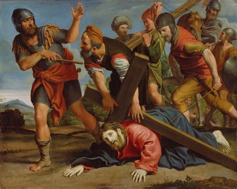 The Way to Calvary (about 1610) by Domenichino (Domenico Zampieri ...