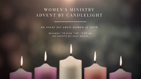 Advent by Candlelight - Holy Trinity Catholic Church