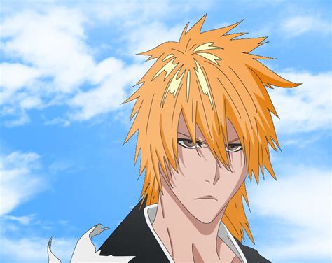 Kurosaki Ichigo after completing his training for Final Getsuga Tensho ...