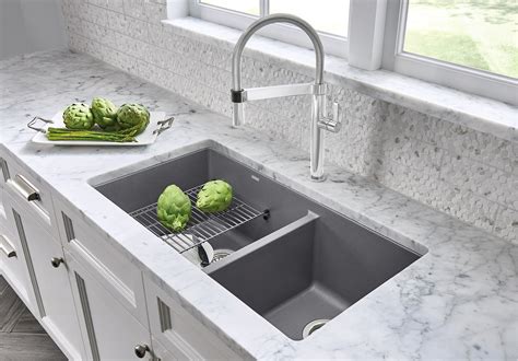 BLANCO SILGRANIT PRECIS U 1 3/4 UNDERMOUNT Sink | Carina Design