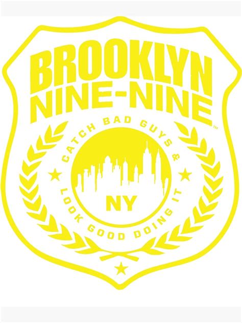 "brooklyn 99 merch shirt" Poster for Sale by vuhongrbb | Redbubble