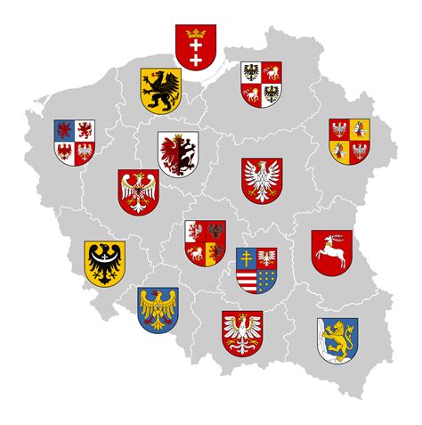 Poland Voivodeships Coat of Arms by FollowByWhiteRabbit on DeviantArt