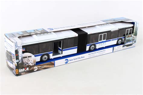 Buy Daron Rt8563 New York City Mta Metro Articulated Electric Bus 1:43 ...