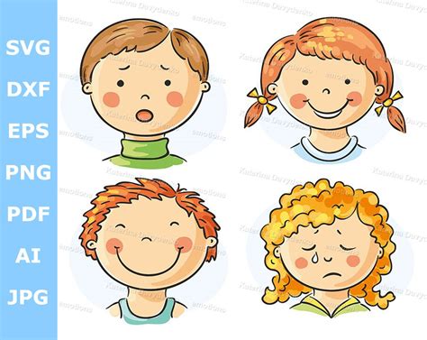 Emotions Clipart For Kids