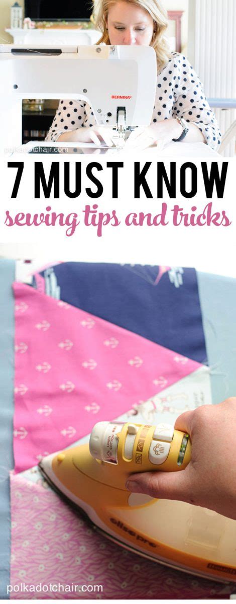 The Best Sewing Tips and Tricks - The Polka Dot Chair