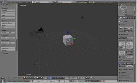 Creating Models in Blender