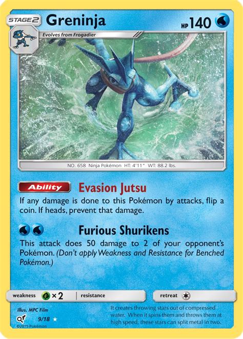 Collectible Card Games Greninja Detective Pikachu SMP2 Reverse Holo ...