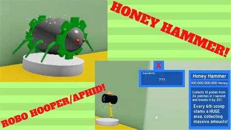 I FOUND A ROBO APHID :O - playing bee swarm simulator leak game! - YouTube